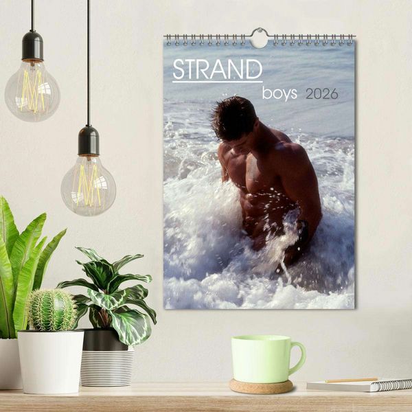 Produktbild: Strandboys 2026 (Wandkalender 2026 DIN A4 hoch), CALVENDO Monatskalender
