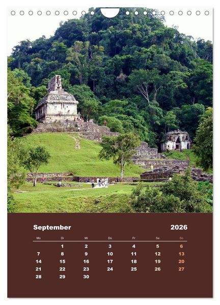 Produktbild: Klassisches Mexiko (Wandkalender 2026 DIN A4 hoch), CALVENDO Monatskalender