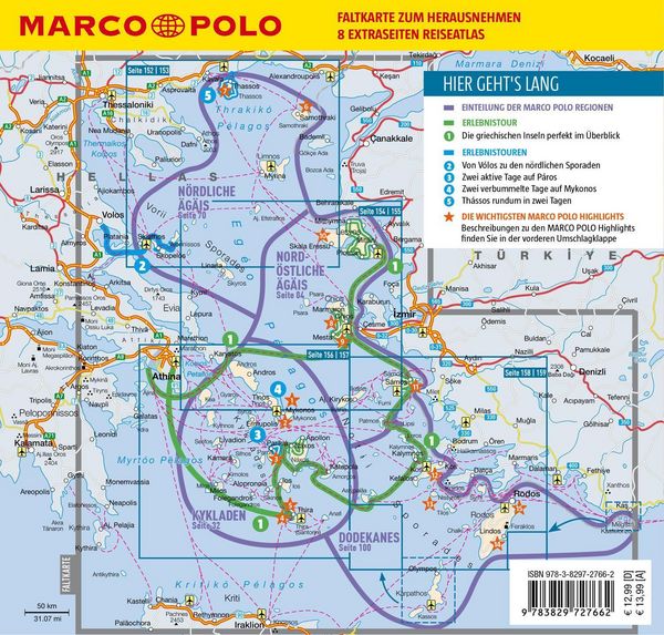 Produktbild: MARCO POLO Reisef&uuml;hrer Griechische Inseln, &Auml;gais