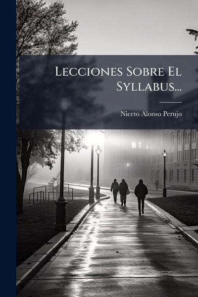 Produktbild: Lecciones Sobre El Syllabus...