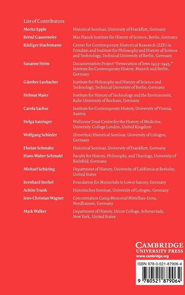 Produktbild: The Kaiser Wilhelm Society Under National Socialism