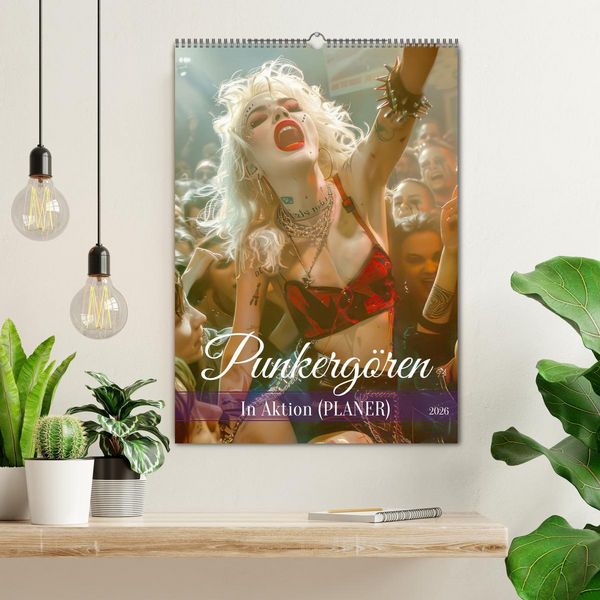 Produktbild: Punkerg&ouml;ren - In Aktion (Wandkalender 2026 DIN A2 hoch), CALVENDO Monatskalender