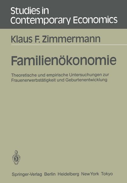 Produktbild: Familien&ouml;konomie