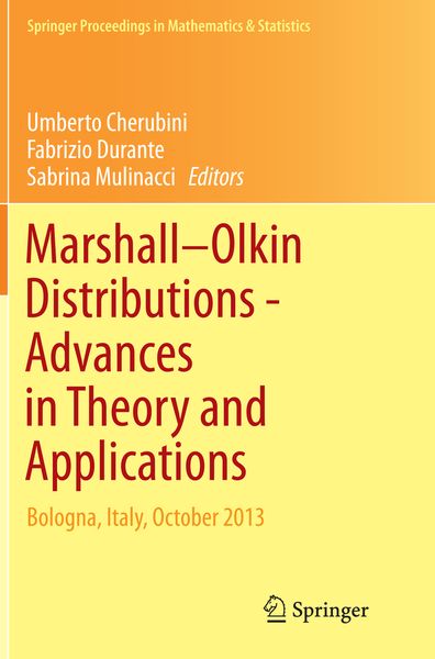 Produktbild: Marshall Olkin Distributions - Advances in Theory and Applications