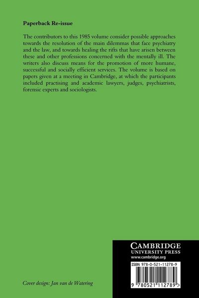 Produktbild: Psychiatry, Human Rights and the Law