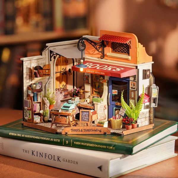 Produktbild: Book Nook DIY B&uuml;cherecke Corner Bookstore