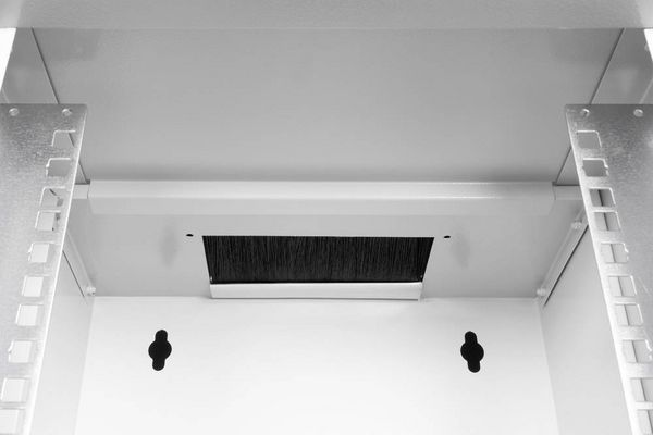 Produktbild: Digitus DN-49100 10 Zoll Wandgeh&auml;use 6 HE Grau, Grau (Metallgeh&auml;use), Grau (RAL 7035)