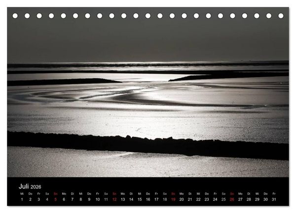 Produktbild: Wattenmeer (Tischkalender 2026 DIN A5 quer), CALVENDO Monatskalender