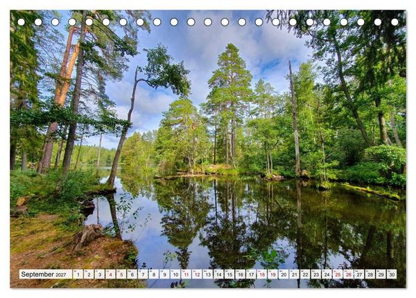 Produktbild: Zeit zum Atmen - im Einklang mit der Natur (Tischkalender 2027 DIN A5 quer), CALVENDO Monatskalender