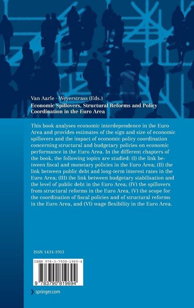 Produktbild: Economic Spillovers, Structural Reforms and Policy Coordination in the Euro Area