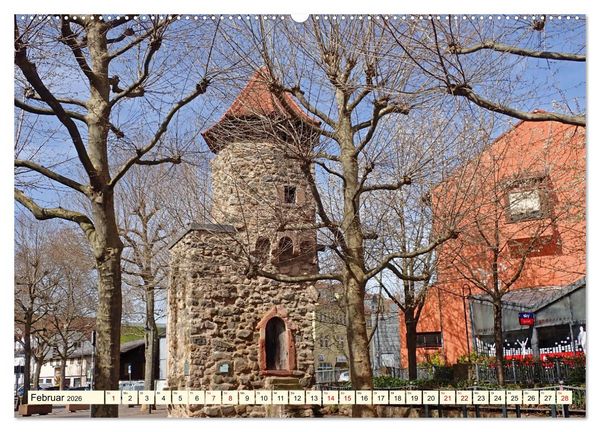 Produktbild: Bensheim a. d. Bergstra&szlig;e - Ein Stadtspaziergang (hochwertiger Premium Wandkalender 2026 DIN A2 quer), Kunstdruck in Hochglanz