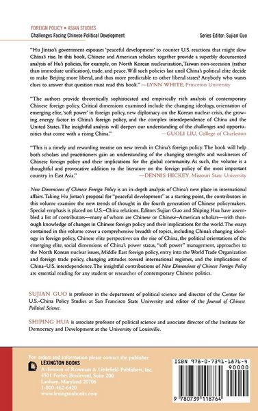 Produktbild: New Dimensions of Chinese Foreign Policy