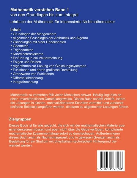 Produktbild: Mathematik verstehen Band 1