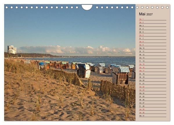 Produktbild: Timmendorfer Strand - Urlaubsimpressionen (Wandkalender 2027 DIN A4 quer), CALVENDO Monatskalender