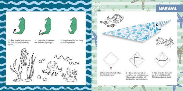 Produktbild: 88 x Origami Kids &ndash; Unter Wasser
