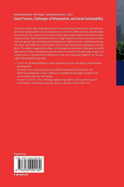 Produktbild: Smart Futures, Challenges of Urbanisation, and Social Sustainability