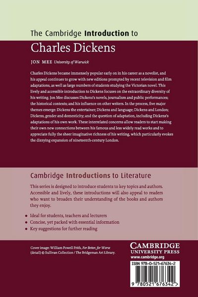 Produktbild: The Cambridge Introduction to Charles Dickens