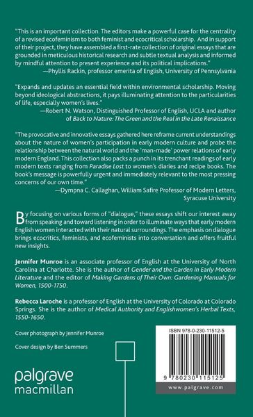 Produktbild: Ecofeminist Approaches to Early Modernity