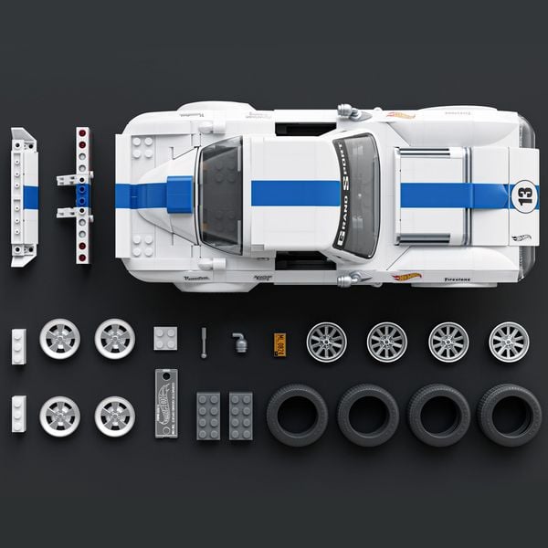 Produktbild: Mattel Brick Shop HW ELITE SERIES CORVETTE