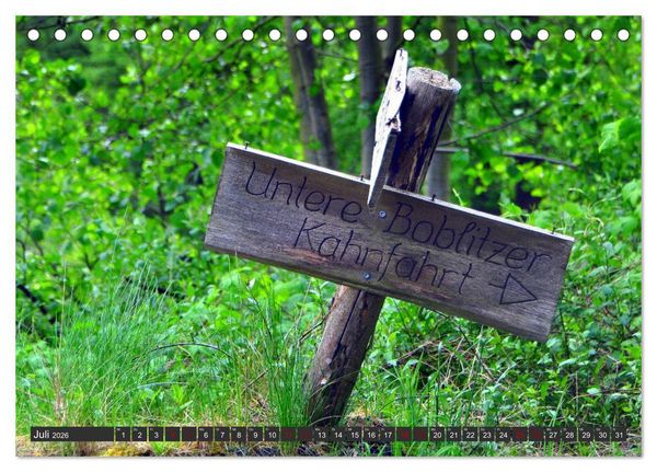 Produktbild: Spreewald - Idyllische Heimat der Sorben (Tischkalender 2026 DIN A5 quer), CALVENDO Monatskalender