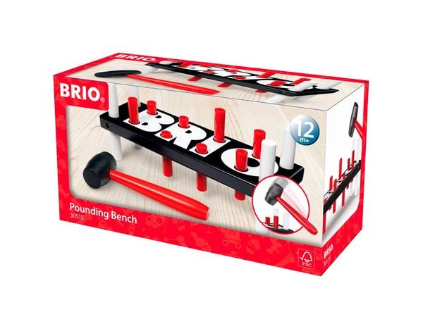 Produktbild: BRIO Infant/ Toddler - Schwarze Klopfbank
