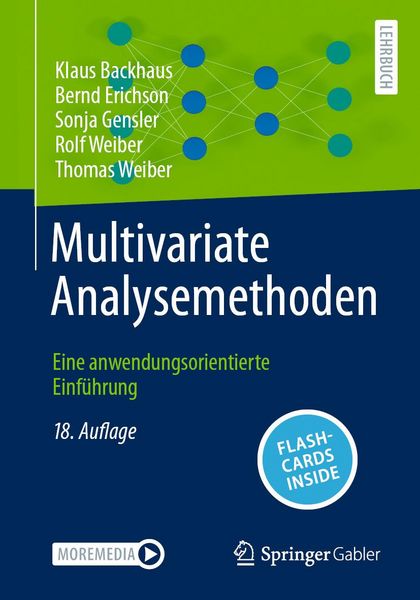 Produktbild: Multivariate Analysemethoden