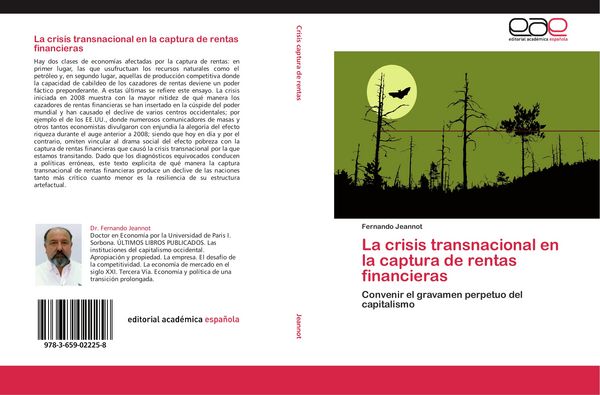 Produktbild: La crisis transnacional en la captura de rentas financieras