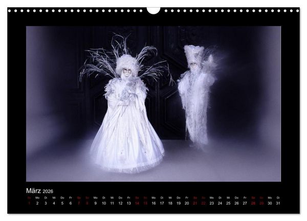 Produktbild: Venezianischer Karneval (Wandkalender 2026 DIN A3 quer), CALVENDO Monatskalender