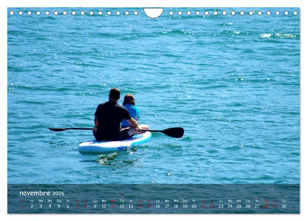 Produktbild: Plaisirs nautiques (Calendrier mural 2026 DIN A4 vertical), CALVENDO calendrier mensuel