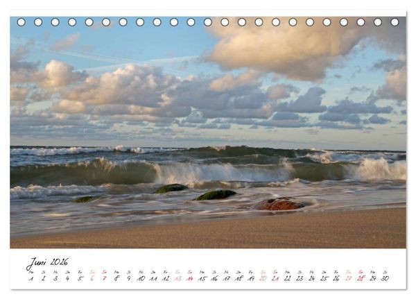 Produktbild: Ostsee-Strand (Tischkalender 2026 DIN A5 quer), CALVENDO Monatskalender