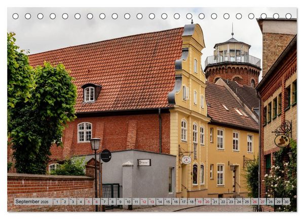 Produktbild: Stralsunder Impressionen (Tischkalender 2026 DIN A5 quer), CALVENDO Monatskalender