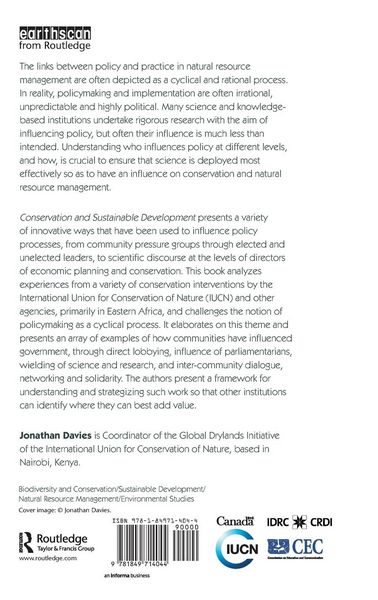 Produktbild: Conservation and Sustainable Development