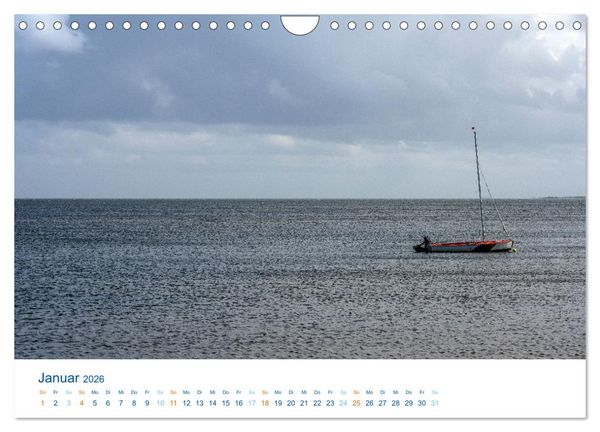 Produktbild: D&auml;nemarks Nordseek&uuml;ste - S&uuml;dj&uuml;tland (Wandkalender 2026 DIN A4 quer), CALVENDO Monatskalender