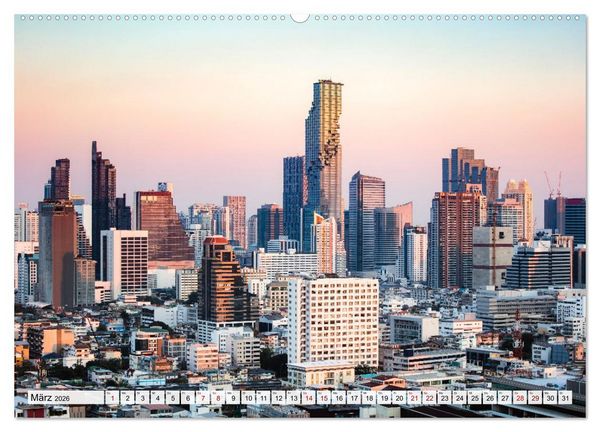 Produktbild: Thailand - Postkarten aus dem Land des L&auml;chelns (Wandkalender 2026 DIN A2 quer), CALVENDO Monatskalender