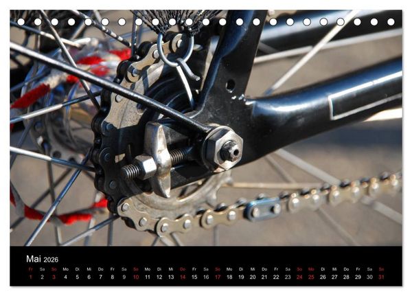 Produktbild: 1937 ADLER Fahrrad (Tischkalender 2026 DIN A5 quer), CALVENDO Monatskalender