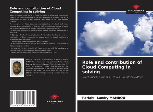 Produktbild: Role and contribution of Cloud Computing in solving