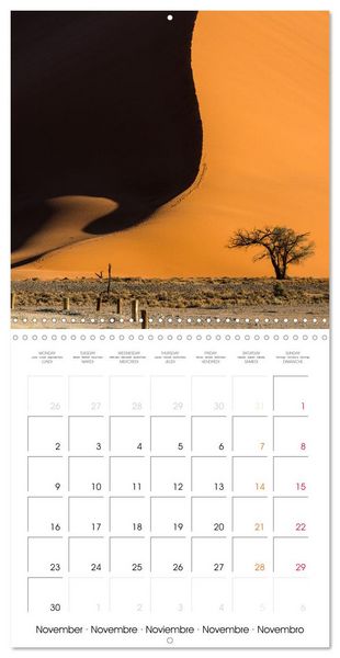 Produktbild: Namibian desert (Wall Calendar 2026 12 &times; 12 Inch) CALVENDO 12 Month Wall Calendar