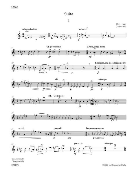 Produktbild: Suite f&uuml;r Oboe und Klavier op. 17
