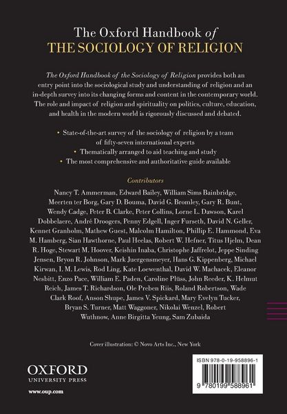 Produktbild: Oxford Handbook of the Sociology of Religion