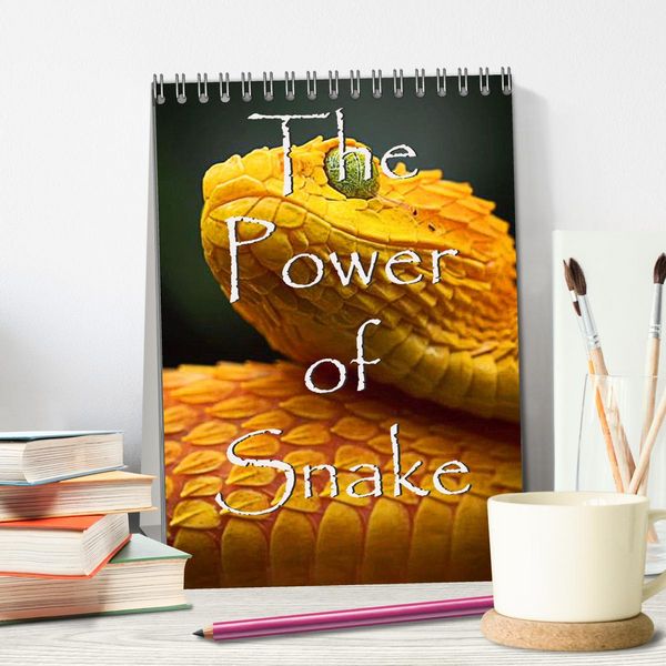 Produktbild: The Power Of Snake (Tischkalender 2026 DIN A5 hoch), CALVENDO Monatskalender