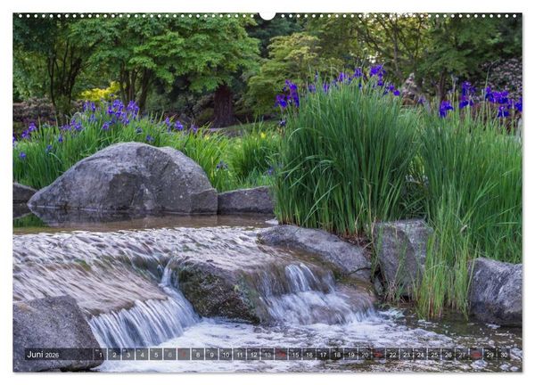 Produktbild: Feng Shui Farben - Element Wasser (hochwertiger Premium Wandkalender 2026 DIN A2 quer), Kunstdruck in Hochglanz
