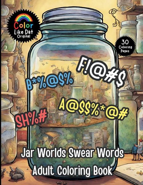 Produktbild: Jar Worlds Swear Words Adult Coloring Book