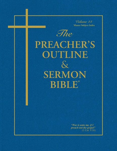 Produktbild: The Preacher's Outline & Sermon Bible
