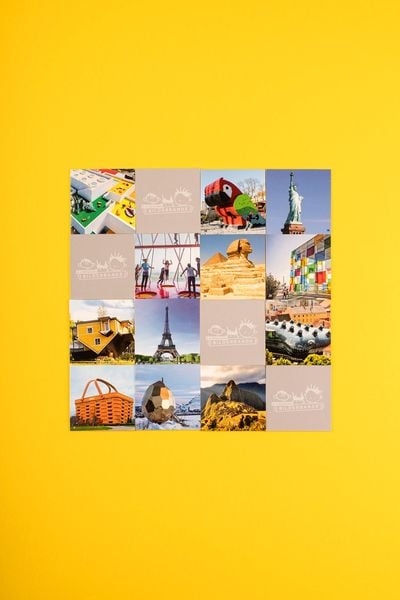 Produktbild: Architektur f&uuml;r Kinder. Memo I Architecture for kids. Matching game