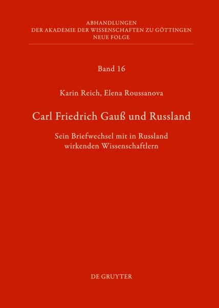 Produktbild: Carl Friedrich Gau&szlig; und Russland