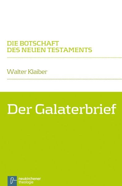 Produktbild: Der Galaterbrief