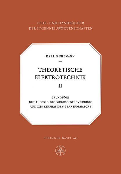 Produktbild: Theoretische Elektrotechnik