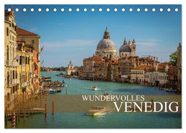 Produktbild: Wundervolles Venedig (Tischkalender 2026 DIN A5 quer), CALVENDO Monatskalender