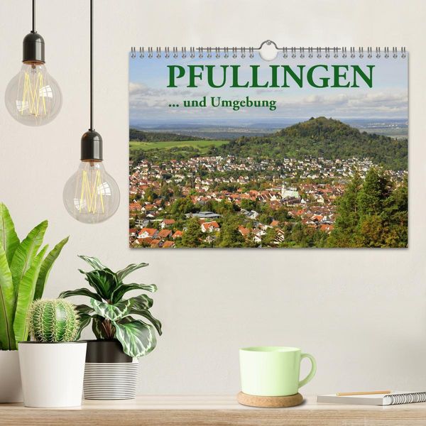 Produktbild: Pfullingen ... und Umgebung (Wandkalender 2026 DIN A4 quer), CALVENDO Monatskalender