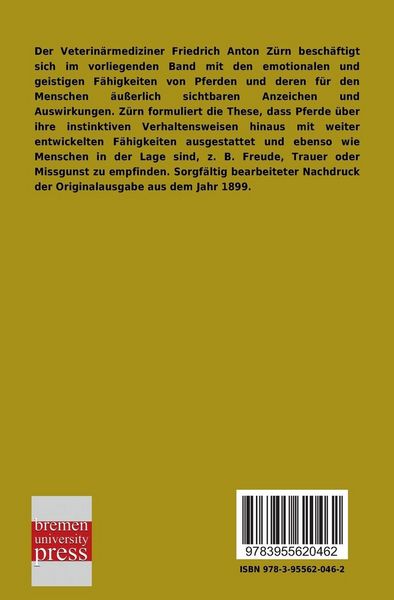 Produktbild: Die intellektuellen Eigenschaften der Pferde